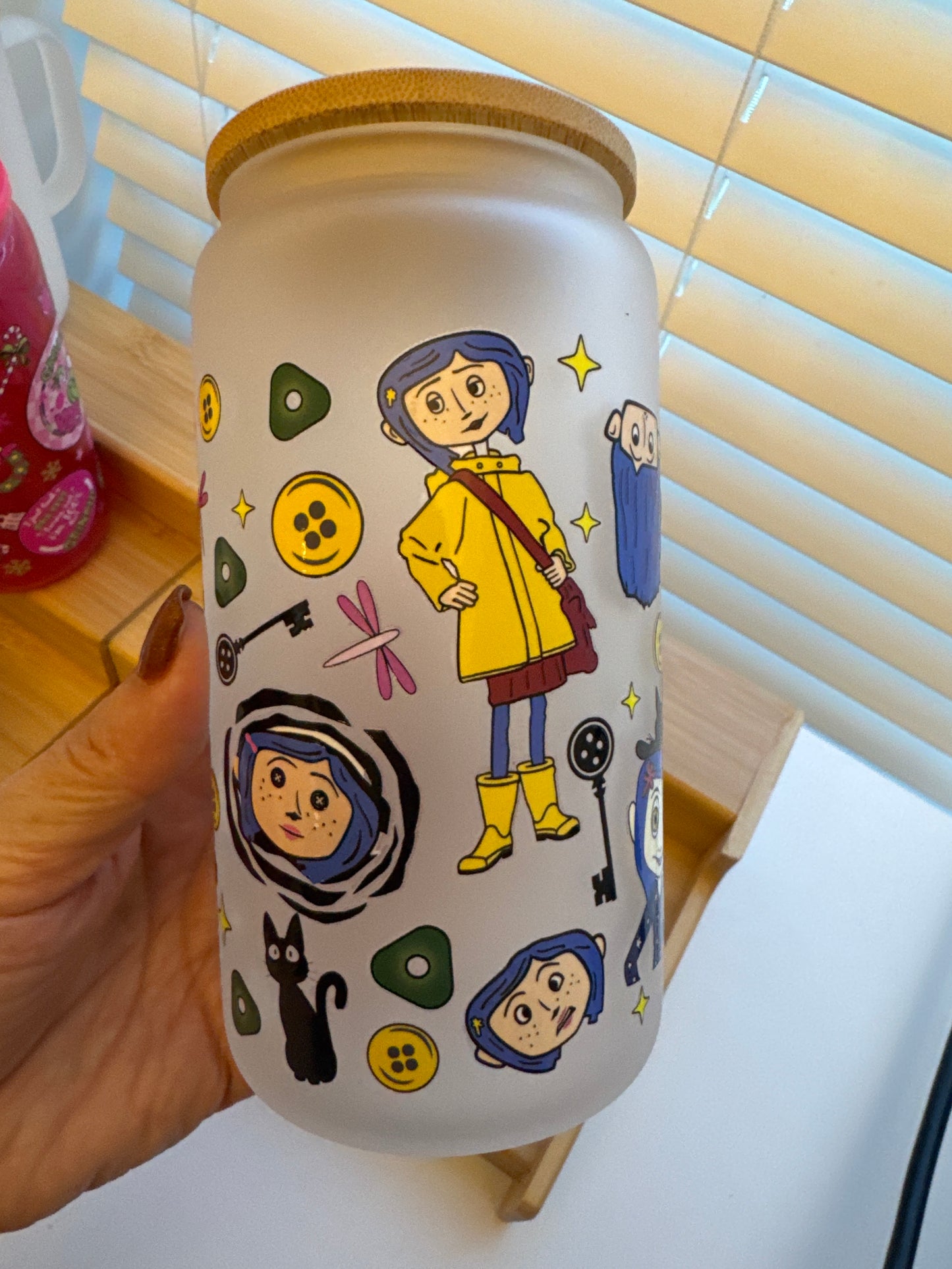 Coraline Halloween / Fall Cups