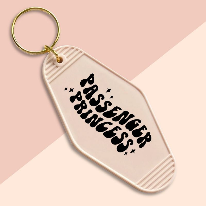 Passenger Princess-UVDTF Keychain Decal