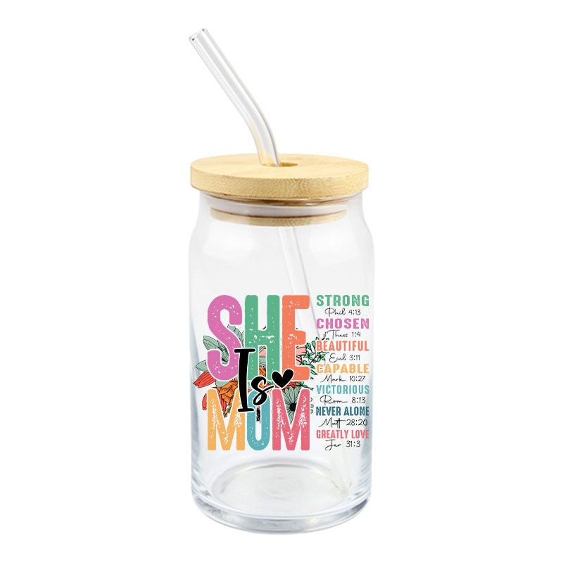 She Is Mom Decal