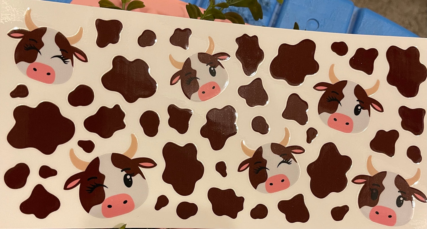 Brown Cow Faces