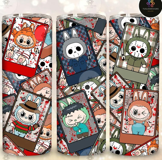 Halloween Monsters Tumbler