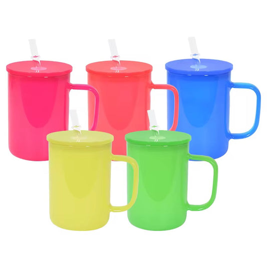 Neon Colored Mugs 17oz
