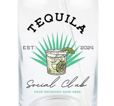 Tequila Social Club- Shot Decal