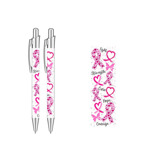 Pink Faith Pen Wrap