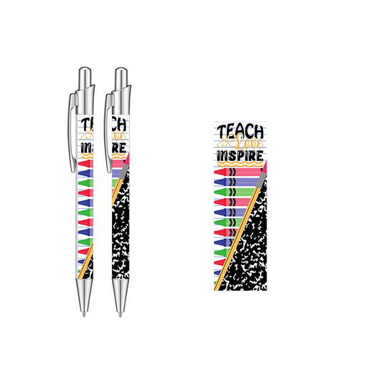 Teach Love Inspire Pen Wrap