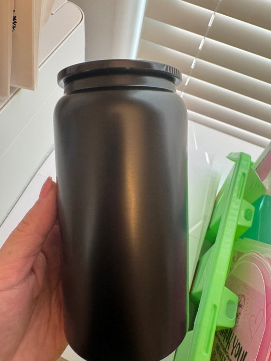 Black stainless steel Can