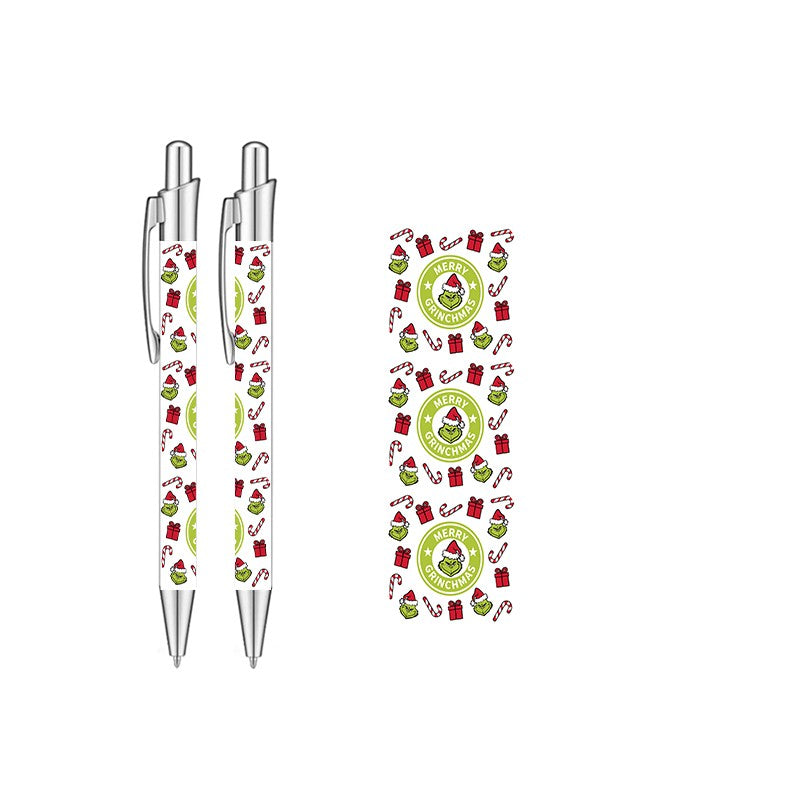 Merry Grinchmas Candy Canes Pen Wrap