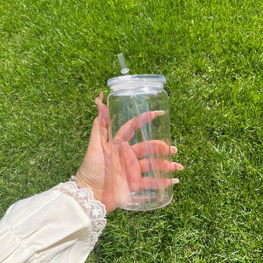 16oz Acrylic Clear Can