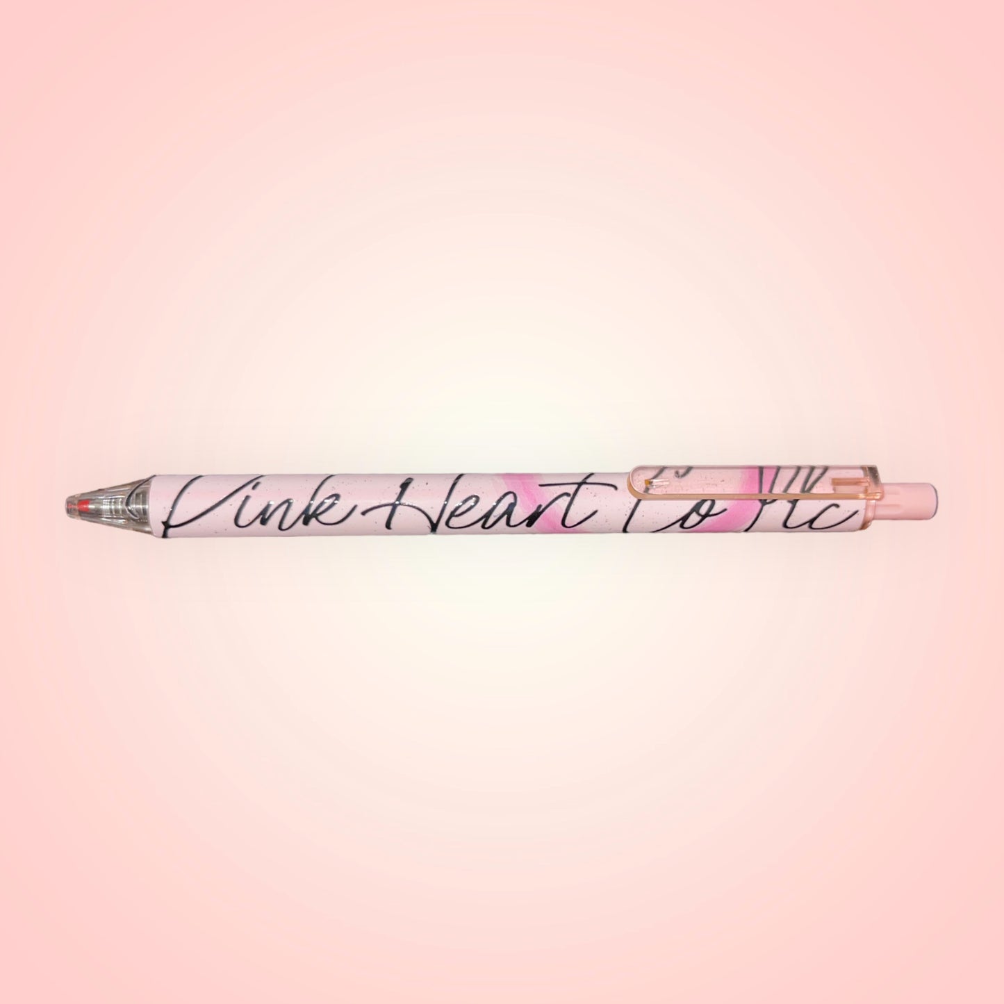 Pink Heart UVDTF Wrap Pen