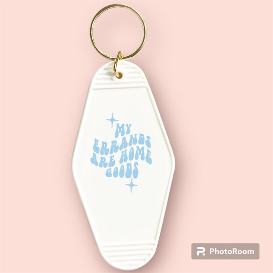 My Errands are Home Goods-UVDTF Keychain Decal