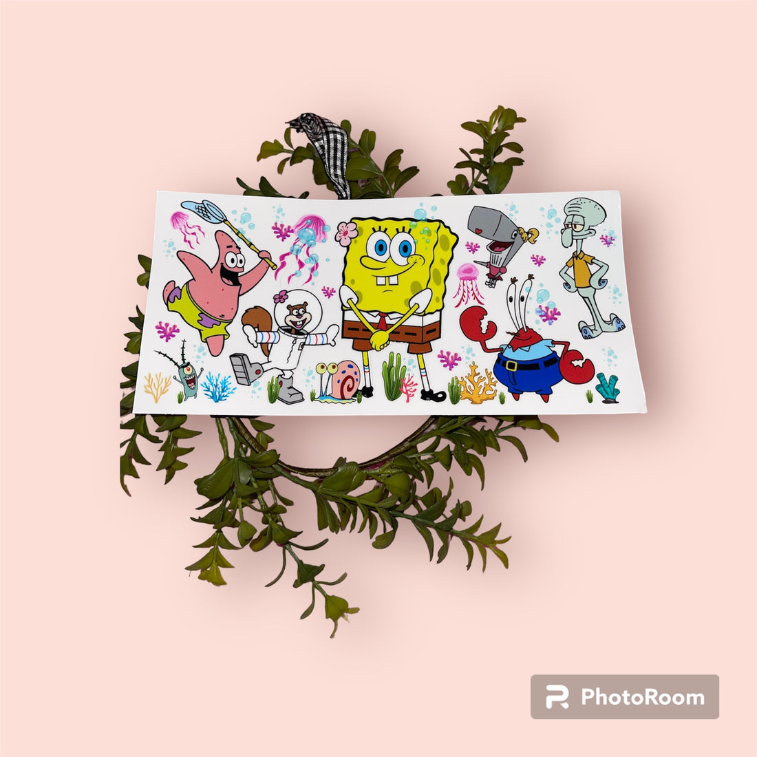 Sponge Ocean and Friends pinkheartcollc