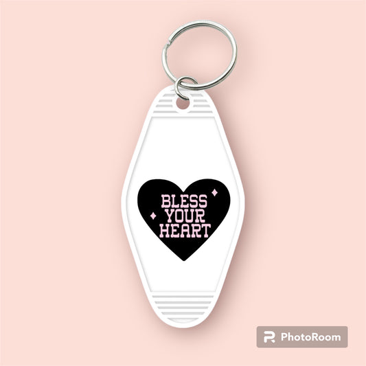 Bless Your Heart-UVDTF Keychain Decal