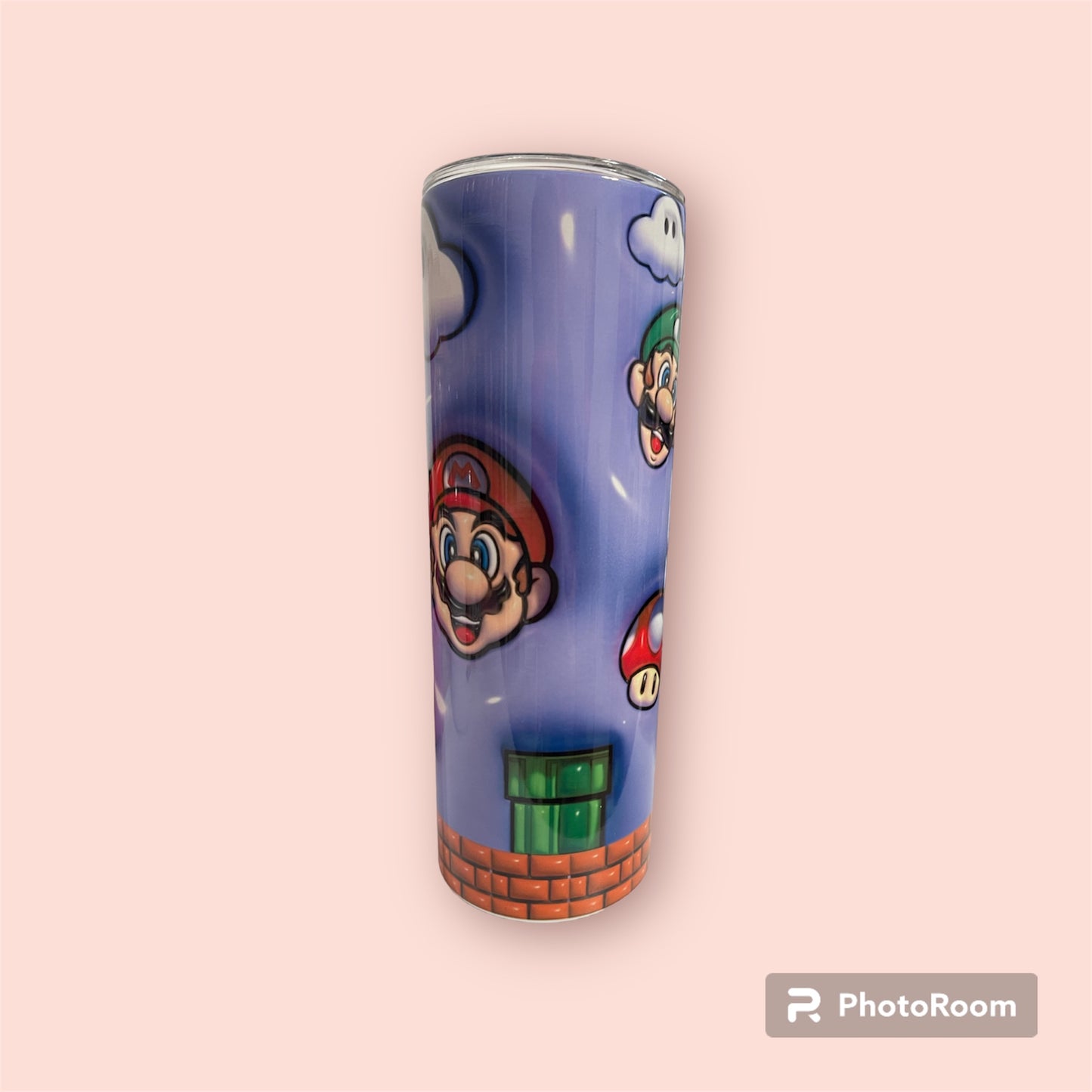 3D Tumbler Mario Bubble Wrap