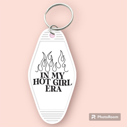 In my Hot Girl Era-UVDTF Keychain Decal