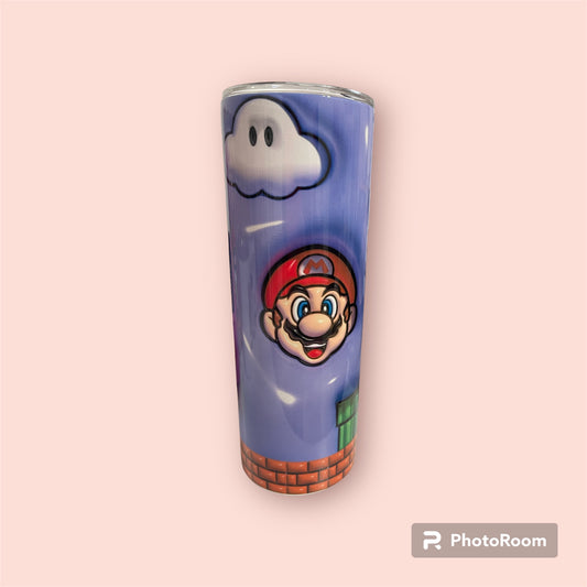 3D Tumbler Mario Bubble Wrap
