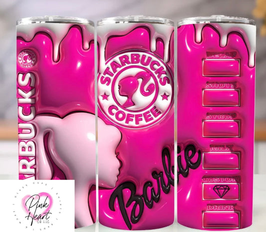Pink Doll Coffee Bubble Wrap