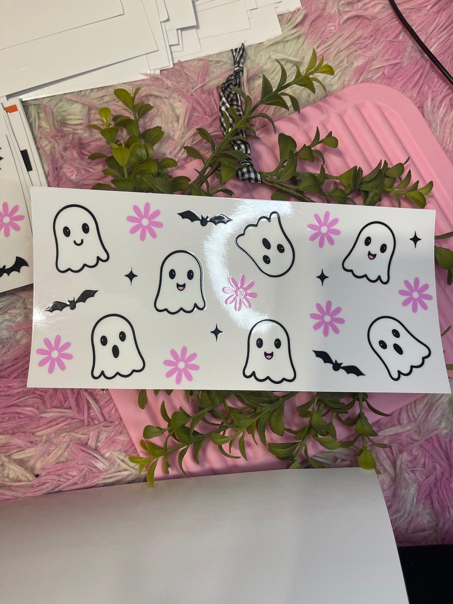 GHOST PINK FLOWERS